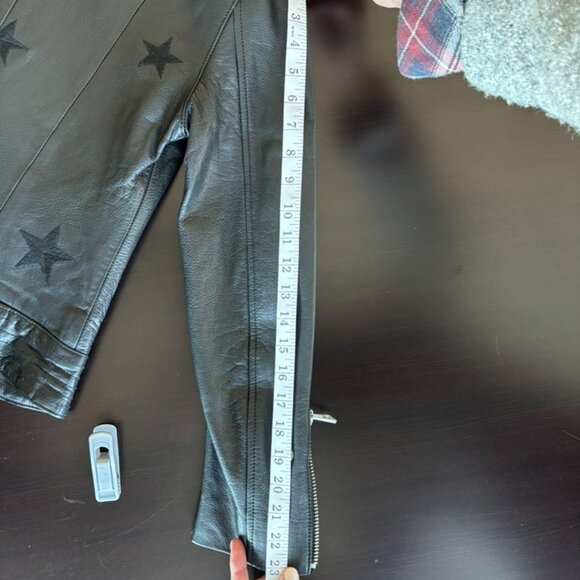 Zadig & Voltaire Leather Moto Jacket – Vintage-Inspired Luxury - Picture 10 of 11